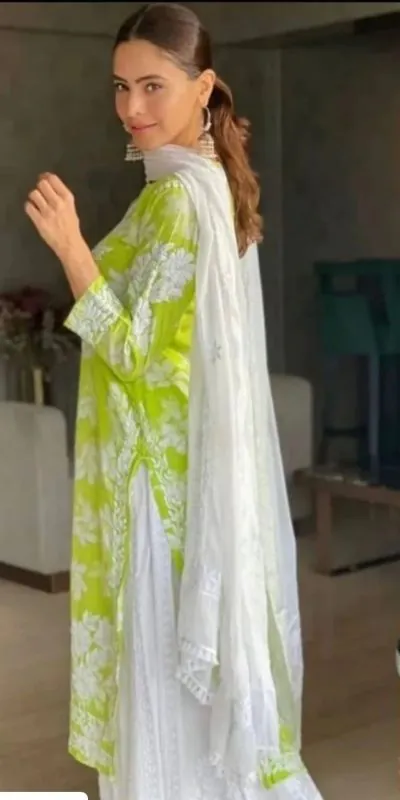 ST 150 Green Color Foix Georgette Fancy Digital Printed Salwar Suit Casual, Wedding, Party, Festive, Events Etc. Expected Delivery 4-6 Working Days @1750/- | Jump Suits, Salwar suit, Casual Suits, Creative suits, Designer Suits, Palazzo Suits, Party Wear Suits, Patiala Suits, Straight Suits