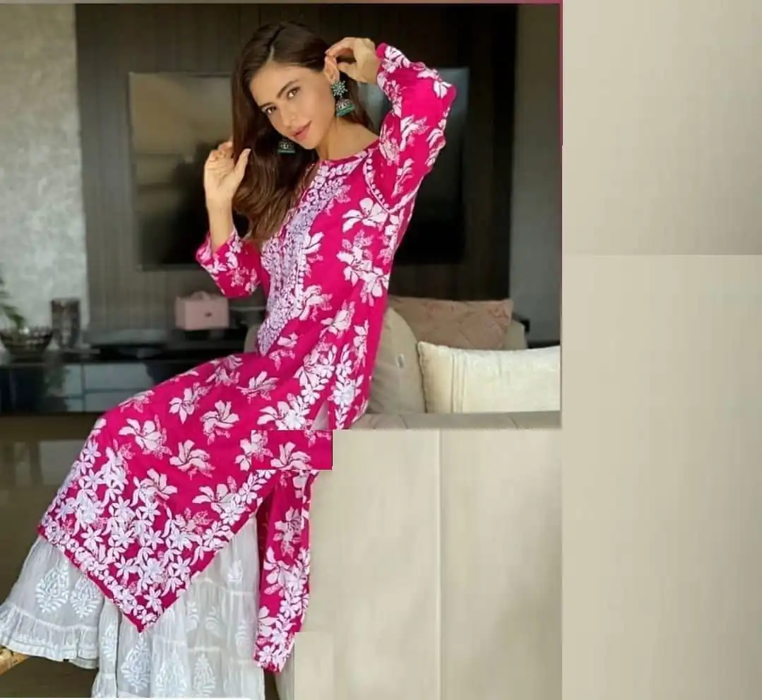 ST 150 Pink  Color Foix Georgette Fancy Digital Printed Salwar Suit Casual, Wedding, Party, Festive, Events Etc. Expected Delivery 4-6 Working Days @1750/- | Jump Suits, Salwar suit, Casual Suits, Creative suits, Designer Suits, Palazzo Suits, Party Wear Suits, Patiala Suits, Straight Suits