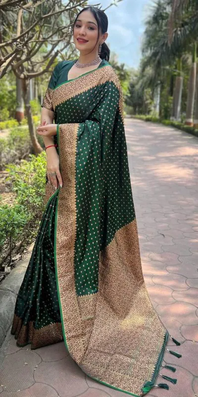 MS 436 Stone Green Color Soft Lichi Silk Border And Rich Pallu Saree Casual, Party Wear, Wedding, Events, Etc. Expected Delivery 4-6 Working Days 1399/- | Designer Sarees, Sarees, Bollywood Sarees, Creative Sarees, Embroidered Sarees, Ethnic Saree, Modern Digital sarees, Party Wear Sarees