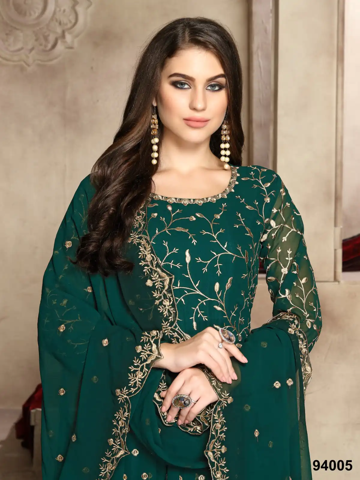 FC 94004 Green Color Georgette Multi Thread Zari Stich Anarkali Suit Wedding, Party, Festive events, etc. Expected Delivery  4-6 Working Days @2149/- | Anarkali Suits, Bollywood Anarkali, Creative-Anarkali, Designer Anarkali, Embroidered Anarkali, Party Wear Anarkali