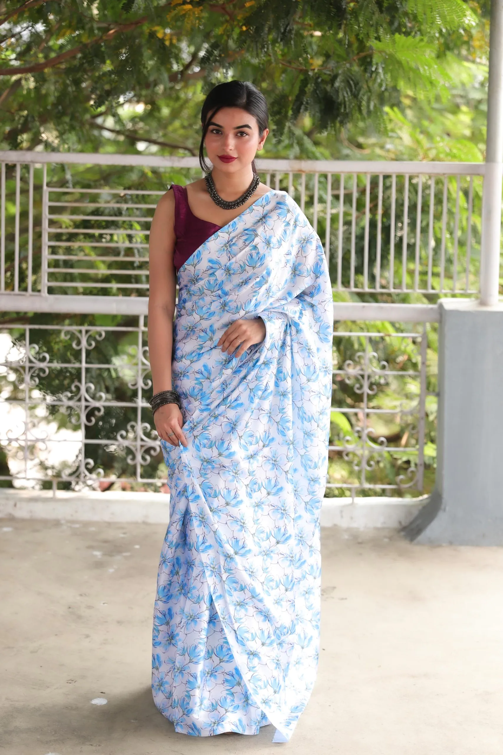 Veechis 105 Light Blue Heavy Devsena Soft Silk Saree Digital Print Saree Casual, Party , Festive, Events Etc. Expected Delivery 4-6 Working Days @1499/- | Designer Sarees, Sarees, Bollywood Sarees, Creative Sarees, Embroidered Sarees, Modern Digital sarees, Party Wear Sarees