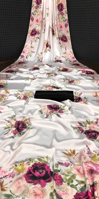 Veechis AROHI Baby Pink Heavy Devsena Soft Silk Saree Digital Print Saree Casual, Party , Festive, Events Etc. Expected Delivery 4-6 Working Days @1499 | Designer Sarees, Sarees, Bollywood Sarees, Creative Sarees, Embroidered Sarees, Modern Digital sarees, Party Wear Sarees