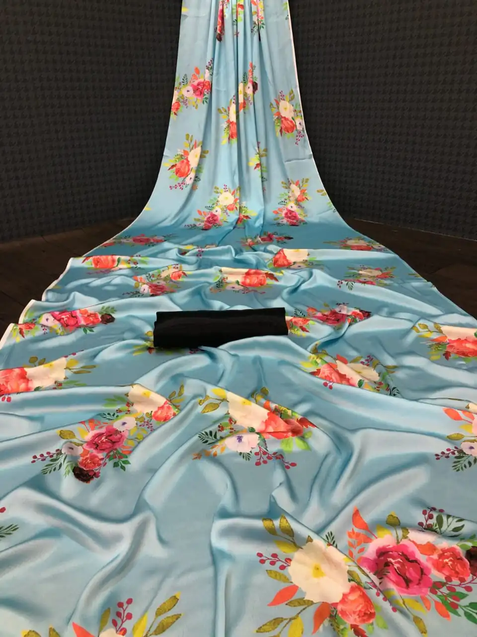 Veechis AROHI Icy Blue Color Heavy Devsena Soft Silk Saree Digital Print Saree Casual, Party Festive, Events Etc. Expected Delivery 4-6 Working Days @1499 | Designer Sarees, Sarees, Bollywood Sarees, Creative Sarees, Embroidered Sarees, Modern Digital sarees, Party Wear Sarees