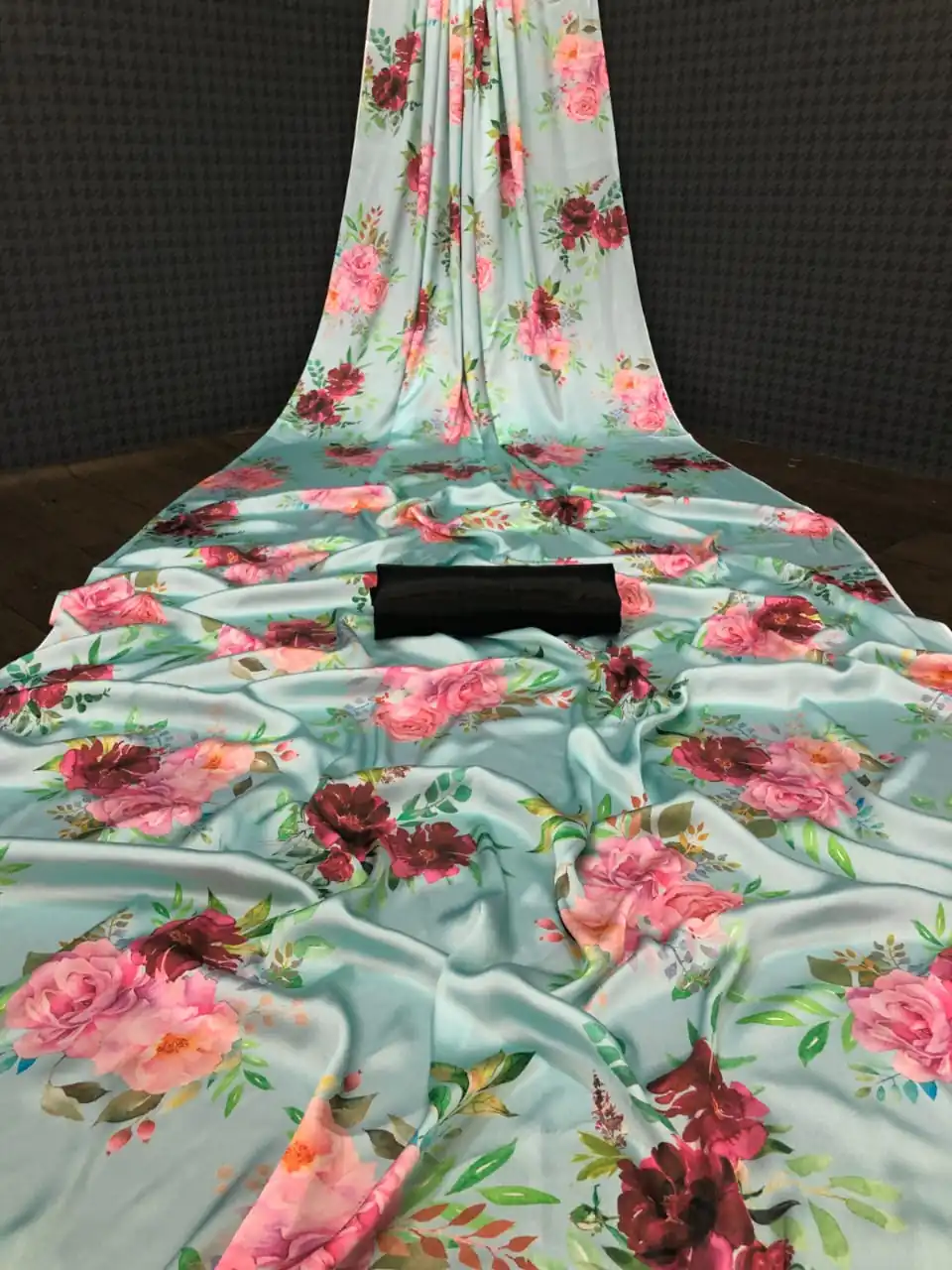 Veechis AROHI Spring Teal Heavy Devsena Soft Silk Saree Digital Print Saree Casual, Party , Festive, Events Etc. Expected Delivery 4-6 Working Days @1499 | Designer Sarees, Sarees, Bollywood Sarees, Creative Sarees, Embroidered Sarees, Modern Digital sarees, Party Wear Sarees