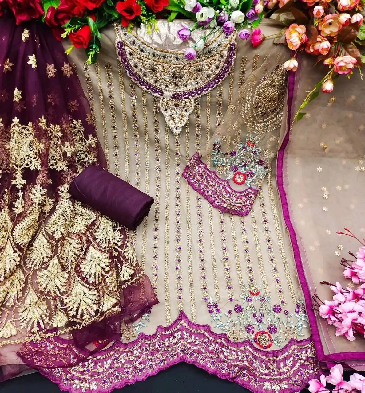  FC 1128 Purple Color Heavy Net Coding sequence Embroidery Lehenga Choli Wedding, Party, Festive events, etc. Expected Delivery  4-6 Working Days @2199/ | Lehenga, Creative Lehenga, Designer Lehenga, Embroidered Lehenga, Party Wear Lehenga