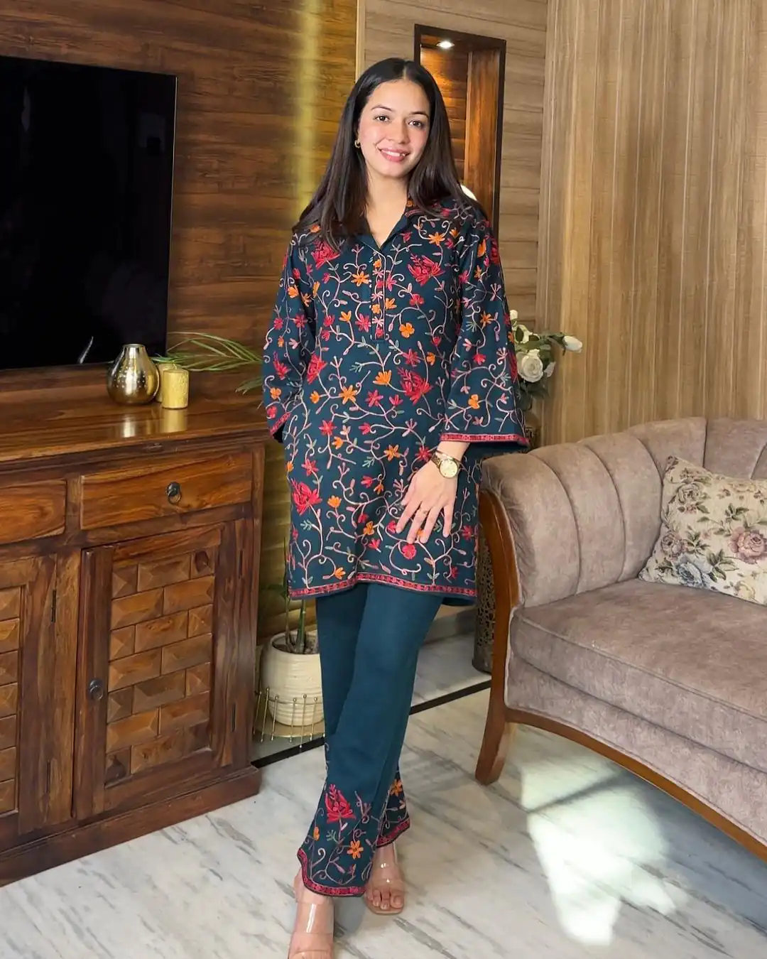 KD 1436  Navy Blue Color Rayon Embroidery Work Salwar Suit Casual, Party, Festive, Events Etc.  Expected Delivery 4-6 Working Days @1899 /- | Jump Suits, Salwar suit, Casual Suits, Creative suits, Designer Suits, Palazzo Suits, Party Wear Suits, Patiala Suits, Straight Suits