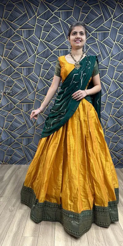 PC 305 Yellow Color Choline Jaccard Viking Patta Lehenga Choli Casual, Party Wear, Events, Festivals Wear Etc. Expected Delivery 4-6 Working Days @2149/- | Lehenga, Bollywood Lehenga, Creative Lehenga, Designer Lehenga, Embroidered Lehenga, Party Wear Lehenga