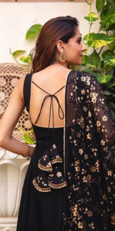 SRK 5128 Black Color Heavy Faux Georgette With Fully Flair Salwar Suit Wedding, Party, Festive, Events Expected Delivery 4-6 Working Days @ 1899/- | Casual Suits, Jump Suits, Salwar suit, Creative suits, Designer Suits, Palazzo Suits, Party Wear Suits, Patiala Suits, Straight Suits