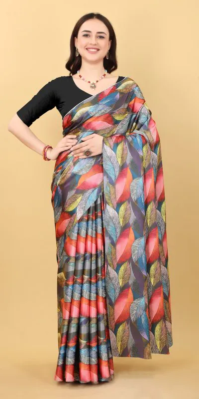 Veechis 106 Multi Color Heavy Devsena Soft Silk Beautiful Digital Printed Saree Casual, Party Festive, Events Etc. Expected Delivery 4-6 Working Days @1499/ | Designer Sarees, Sarees, Bollywood Sarees, Creative Sarees, Embroidered Sarees, Modern Digital sarees, Party Wear Sarees