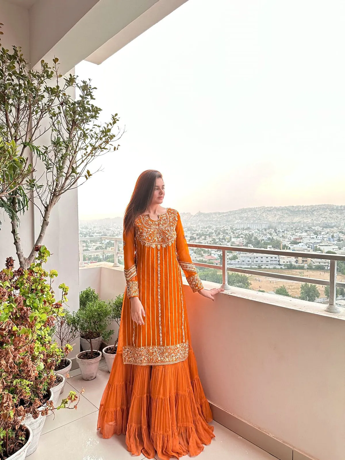 KD 1241 Orange Color Faux Georgette Thread Sequence Salwar Suit Casual, Party, Wedding, Festive, Events Etc.  Expected Delivery 4-6 Working Days @1949/- | Jump Suits, Salwar suit, Casual Suits, Creative suits, Designer Suits, Palazzo Suits, Party Wear Suits, Patiala Suits, Straight Suits