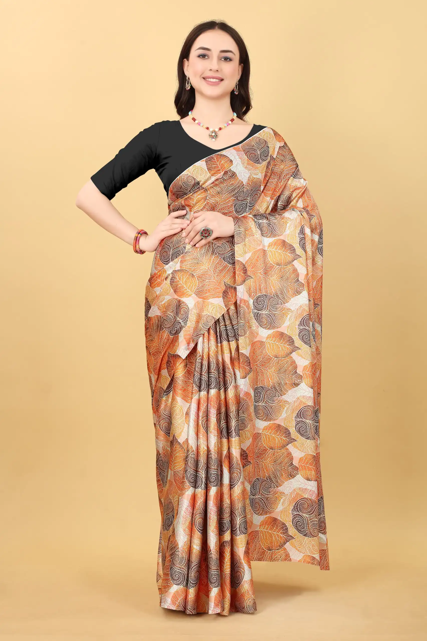 Veechis 106 Peach Color Heavy Devsena Soft Silk Beautiful Digital Printed Saree Casual, Party Festive, Events Etc. Expected Delivery 4-6 Working Days @1499/ | Designer Sarees, Sarees, Bollywood Sarees, Creative Sarees, Embroidered Sarees, Modern Digital sarees, Party Wear Sarees