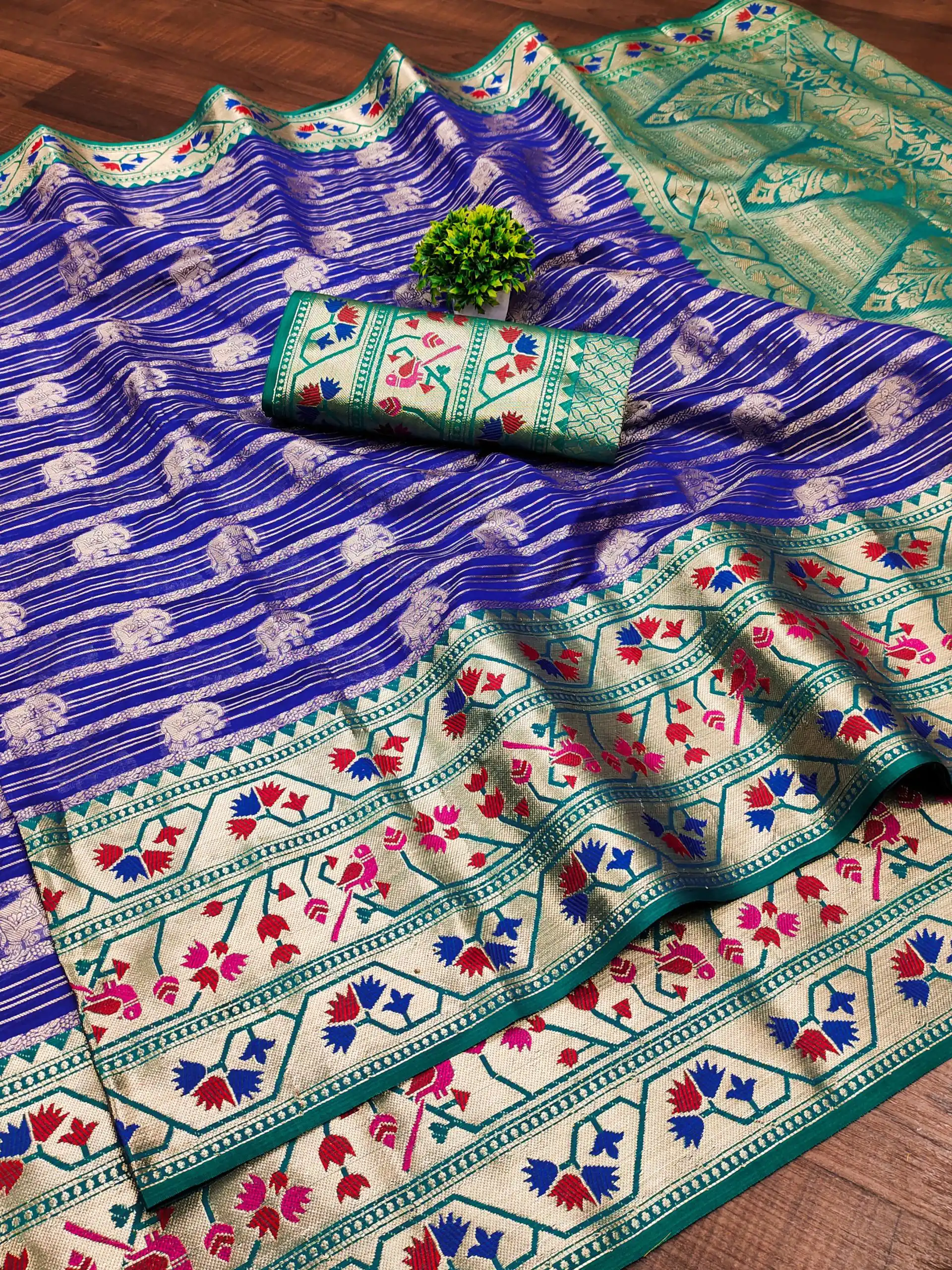 MB™️ 3263 Royal Blue Color Pure Lichi Silk Gold Zari Weaving Saree Casual, Wedding, Party, Festival, Events, Etc. Expected Delivery 4-6 Working Days @1599/- | Designer Sarees, Sarees, Bollywood Sarees, Creative Sarees, Embroidered Sarees, Ethnic Saree, Modern Digital sarees, Party Wear Sarees