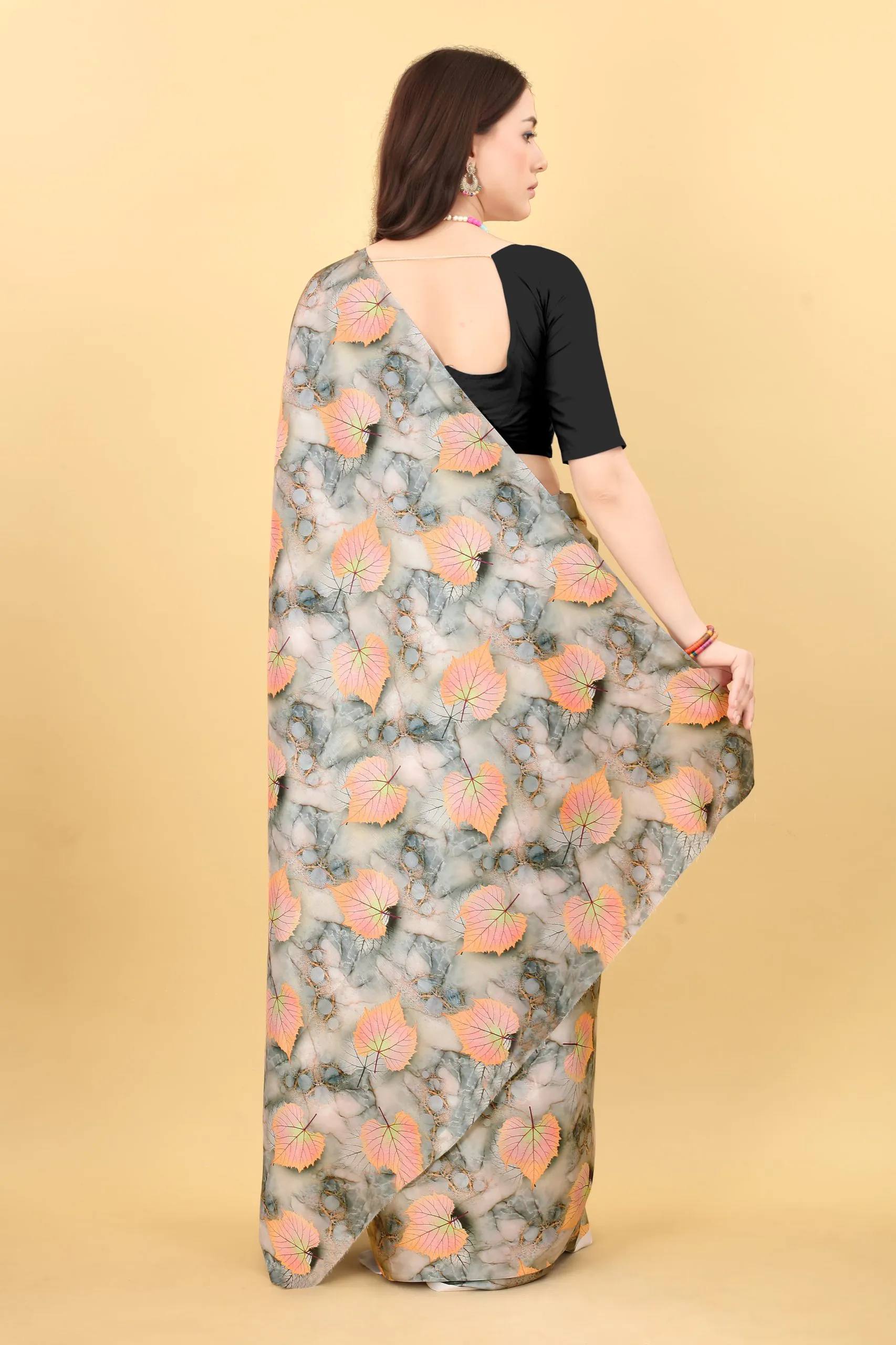 Veechis 107 Grey Color Heavy Devsena Soft Silk Beautiful Digital Printed Saree Casual, Party Festive, Events Etc. Expected Delivery 4-6 Working Days @1499/ | Designer Sarees, Sarees, Bollywood Sarees, Creative Sarees, Embroidered Sarees, Modern Digital sarees, Party Wear Sarees