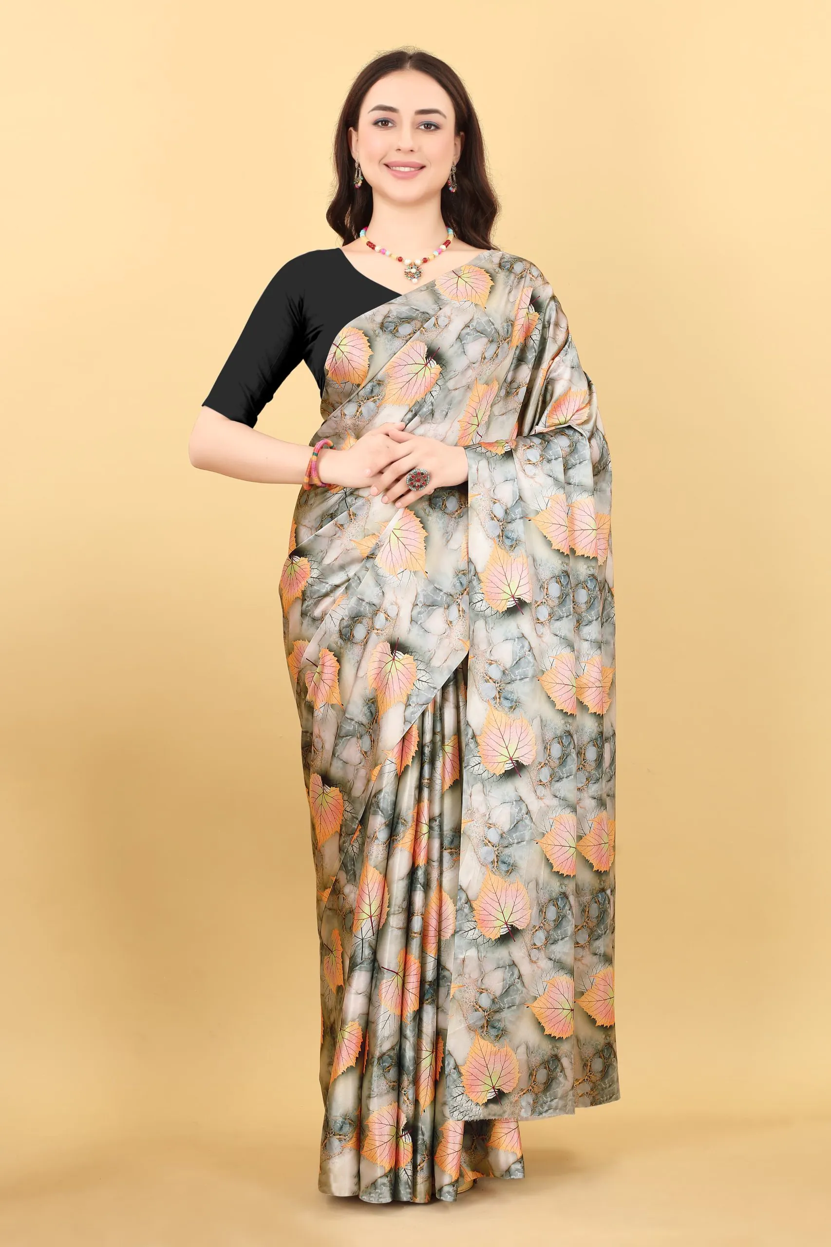 Veechis 107 Grey Color Heavy Devsena Soft Silk Beautiful Digital Printed Saree Casual, Party Festive, Events Etc. Expected Delivery 4-6 Working Days @1499/ | Designer Sarees, Sarees, Bollywood Sarees, Creative Sarees, Embroidered Sarees, Modern Digital sarees, Party Wear Sarees