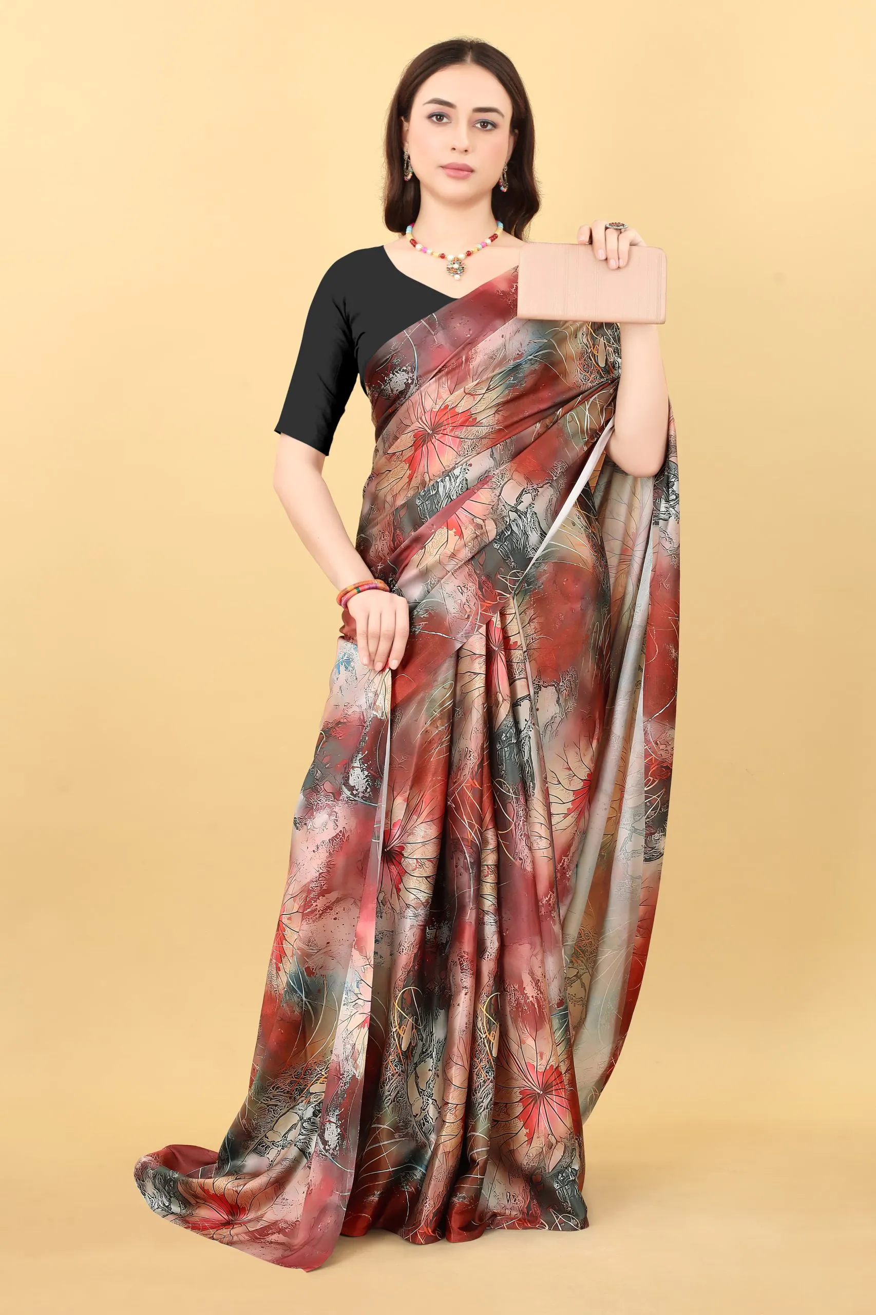 Veechis 07 Maroon Color Heavy Devsena Soft Silk Beautiful Digital Printed Saree Casual, Party Festive, Events Etc. Expected Delivery 4-6 Working Days @1499/ | Designer Sarees, Sarees, Bollywood Sarees, Creative Sarees, Embroidered Sarees, Modern Digital sarees, Party Wear Sarees