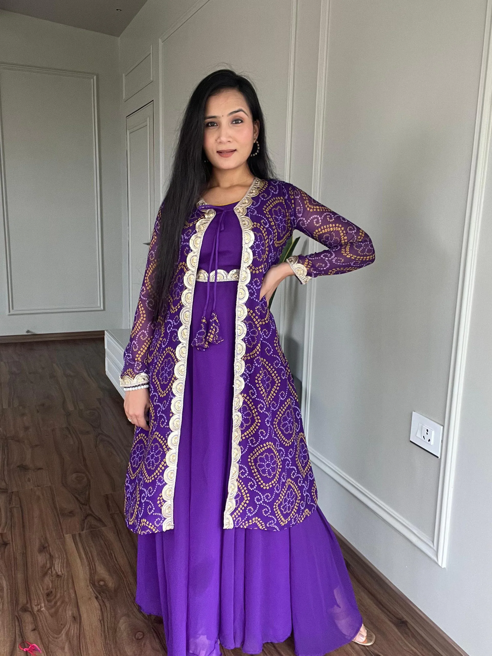  Ram 003 Purple Color Georgette Heavy Embroidery Anarkali Suit Casual, Wedding, Party, Festive, Events Etc. Expected Delivery 4-6 Working Days @1999/- | Anarkali Suits, Bollywood Anarkali, Creative-Anarkali, Designer Anarkali, Embroidered Anarkali, Party Wear Anarkali