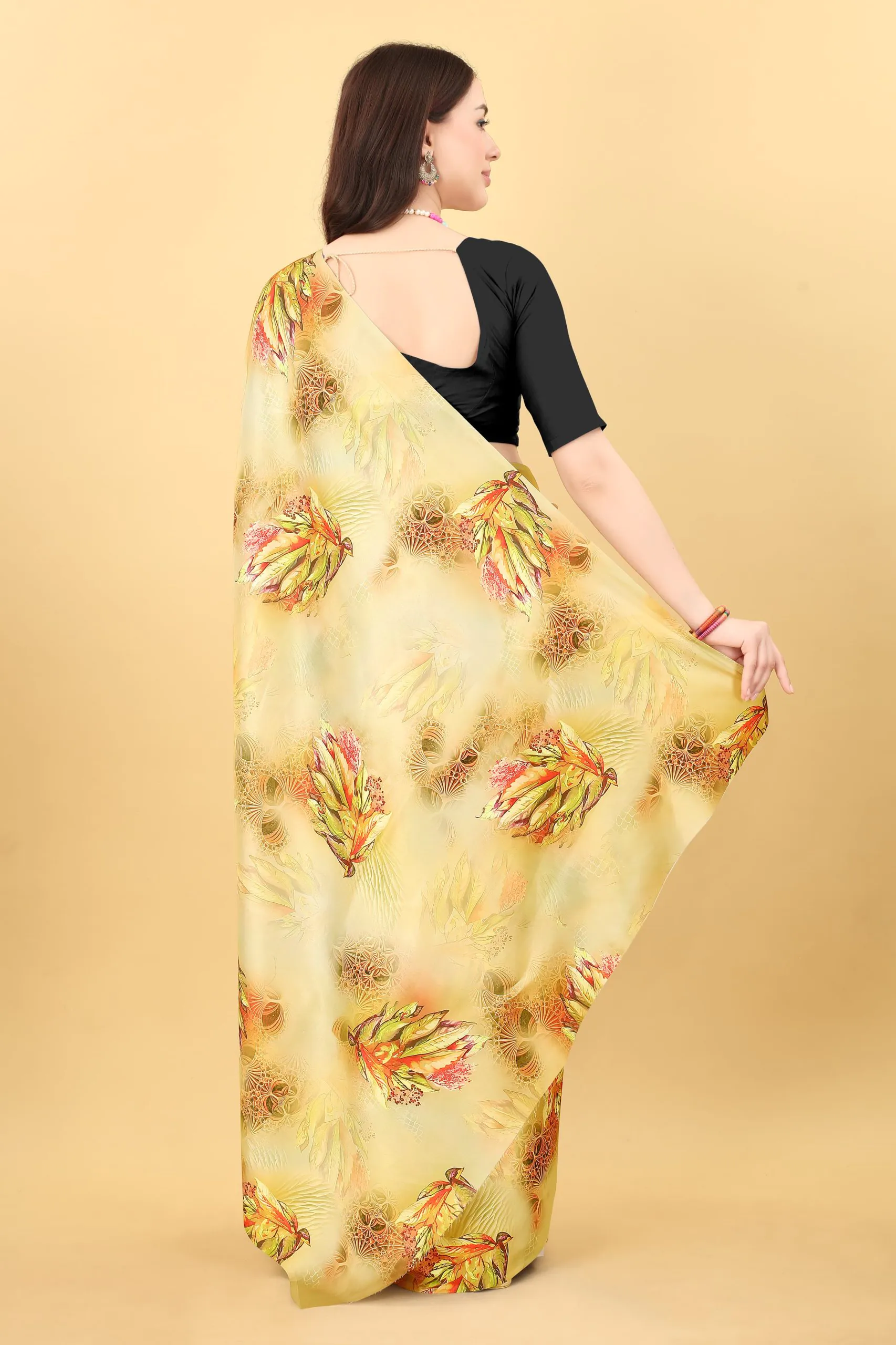 Veechis 07 Yellow Color Heavy Devsena Soft Silk Beautiful Digital Printed Saree Casual, Party Festive, Events Etc. Expected Delivery 4-6 Working Days @1499/ | Designer Sarees, Sarees, Bollywood Sarees, Creative Sarees, Embroidered Sarees, Modern Digital sarees, Party Wear Sarees