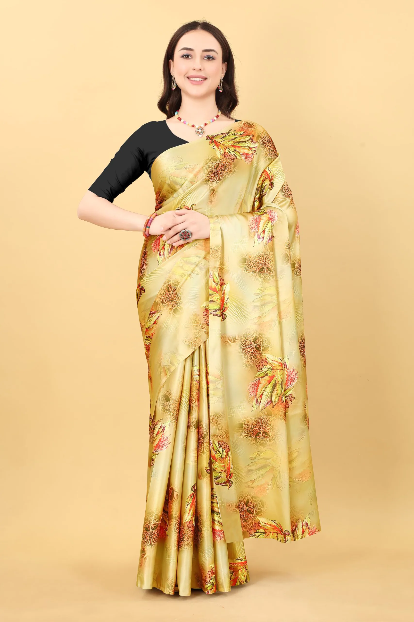 Veechis 07 Yellow Color Heavy Devsena Soft Silk Beautiful Digital Printed Saree Casual, Party Festive, Events Etc. Expected Delivery 4-6 Working Days @1499/ | Designer Sarees, Sarees, Bollywood Sarees, Creative Sarees, Embroidered Sarees, Modern Digital sarees, Party Wear Sarees