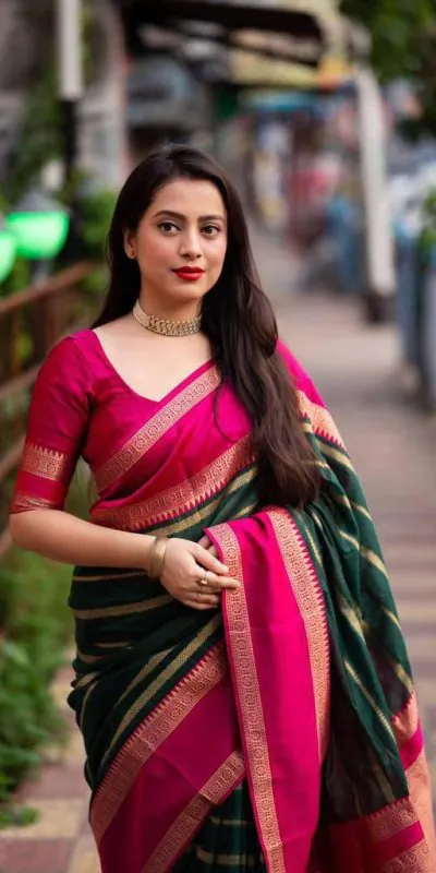 KP 5051 Pink Color Soft Lichi Silk Jacquard Work Saree Rich Pallu Casual, Party Wear, Wedding, Events Etc. Expected Delivery 4-6 Working Days @1449/- | Designer Sarees, Sarees, Bollywood Sarees, Creative Sarees, Embroidered Sarees, Ethnic Saree, Modern Digital sarees, Party Wear Sarees