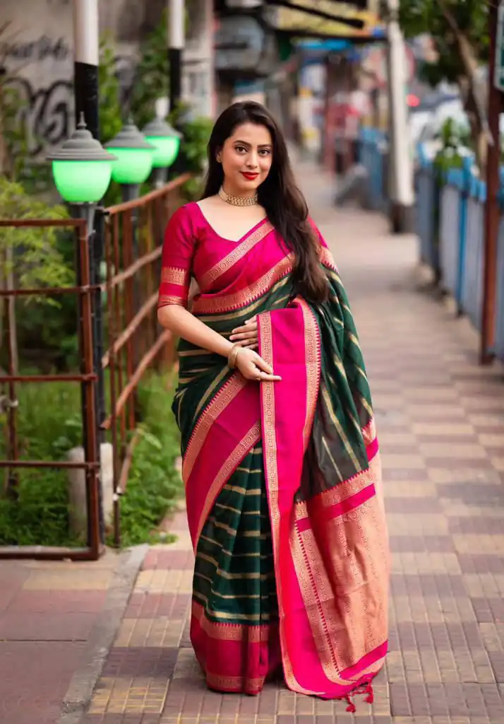 KP 5051 Red Color Soft Lichi Silk Jacquard Work Saree Rich Pallu Casual, Party Wear, Wedding, Events Etc. Expected Delivery 4-6 Working Days @1449/- | Designer Sarees, Sarees, Bollywood Sarees, Creative Sarees, Embroidered Sarees, Ethnic Saree, Modern Digital sarees, Party Wear Sarees