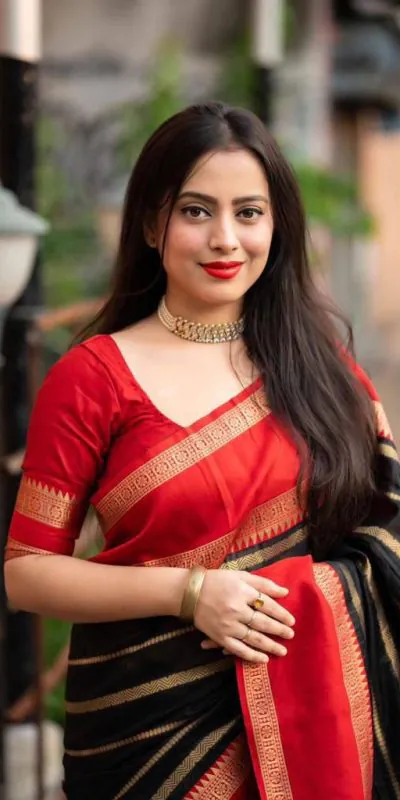 KP 5051 Red Color Soft Lichi Silk Jacquard Work Saree Rich Pallu Casual, Party Wear, Wedding, Events Etc. Expected Delivery 4-6 Working Days @1449/- | Designer Sarees, Sarees, Bollywood Sarees, Creative Sarees, Embroidered Sarees, Ethnic Saree, Modern Digital sarees, Party Wear Sarees