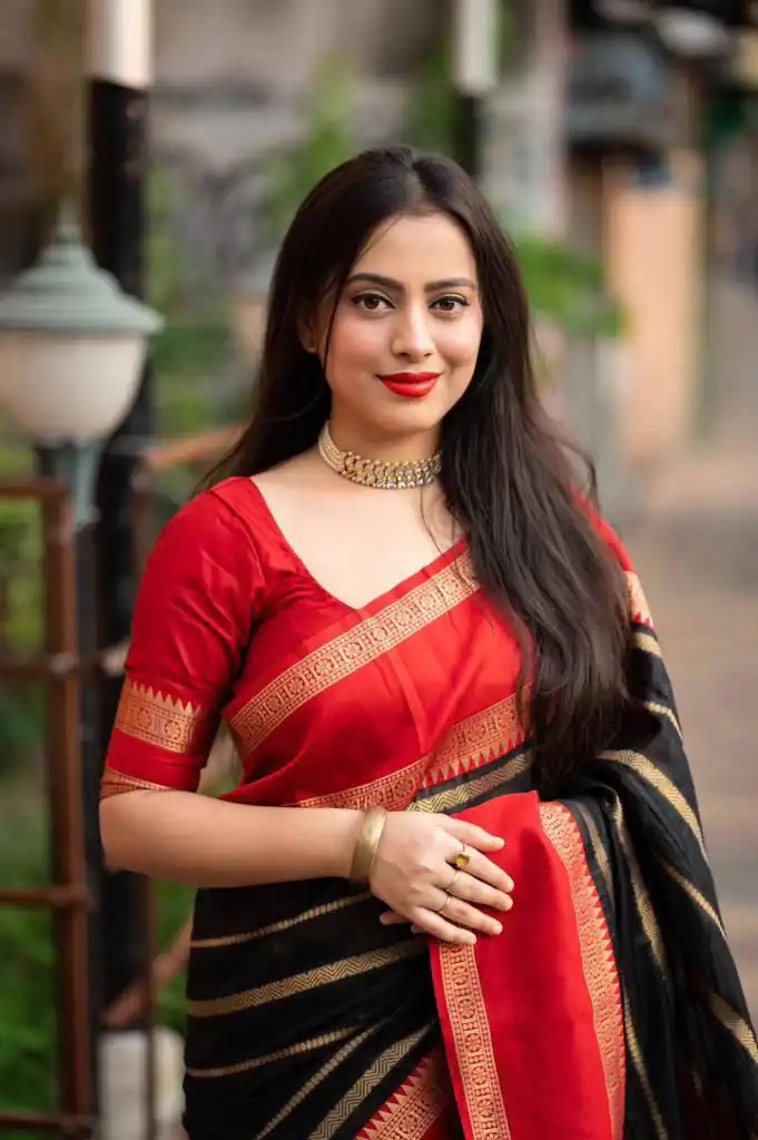 KP 5051 Red Color Soft Lichi Silk Jacquard Work Saree Rich Pallu Casual, Party Wear, Wedding, Events Etc. Expected Delivery 4-6 Working Days @1449/- | Designer Sarees, Sarees, Bollywood Sarees, Creative Sarees, Embroidered Sarees, Ethnic Saree, Modern Digital sarees, Party Wear Sarees