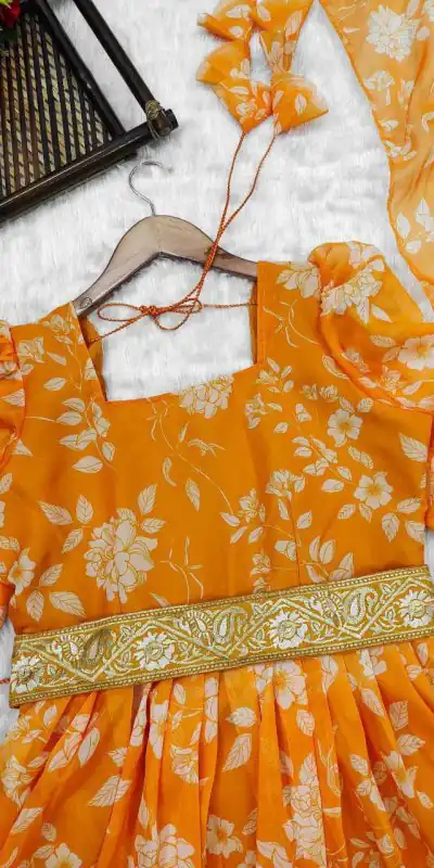 MF Yellow Belt Color Tabby Organza Work Sharara Suit Heavy Embroidery Work Wedding, Party, Festive, Events Etc. Expected 4-6 Working Days @1699/- | Jump Suits, Salwar suit, Casual Suits, Creative suits, Designer Suits, Palazzo Suits, Party Wear Suits, Patiala Suits, Straight Suits