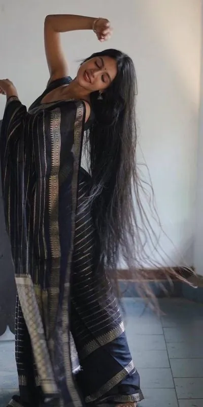 DDF Silver Black 2 Color Soft Lichi Silk Ordinary Design Saree Casual, Party Wear, Events, Festivals Wear Etc. Expected Delivery 4-6 Working Days 1399/- | Designer Sarees, Sarees, Bollywood Sarees, Creative Sarees, Embroidered Sarees, Ethnic Saree, Modern Digital sarees, Party Wear Sarees