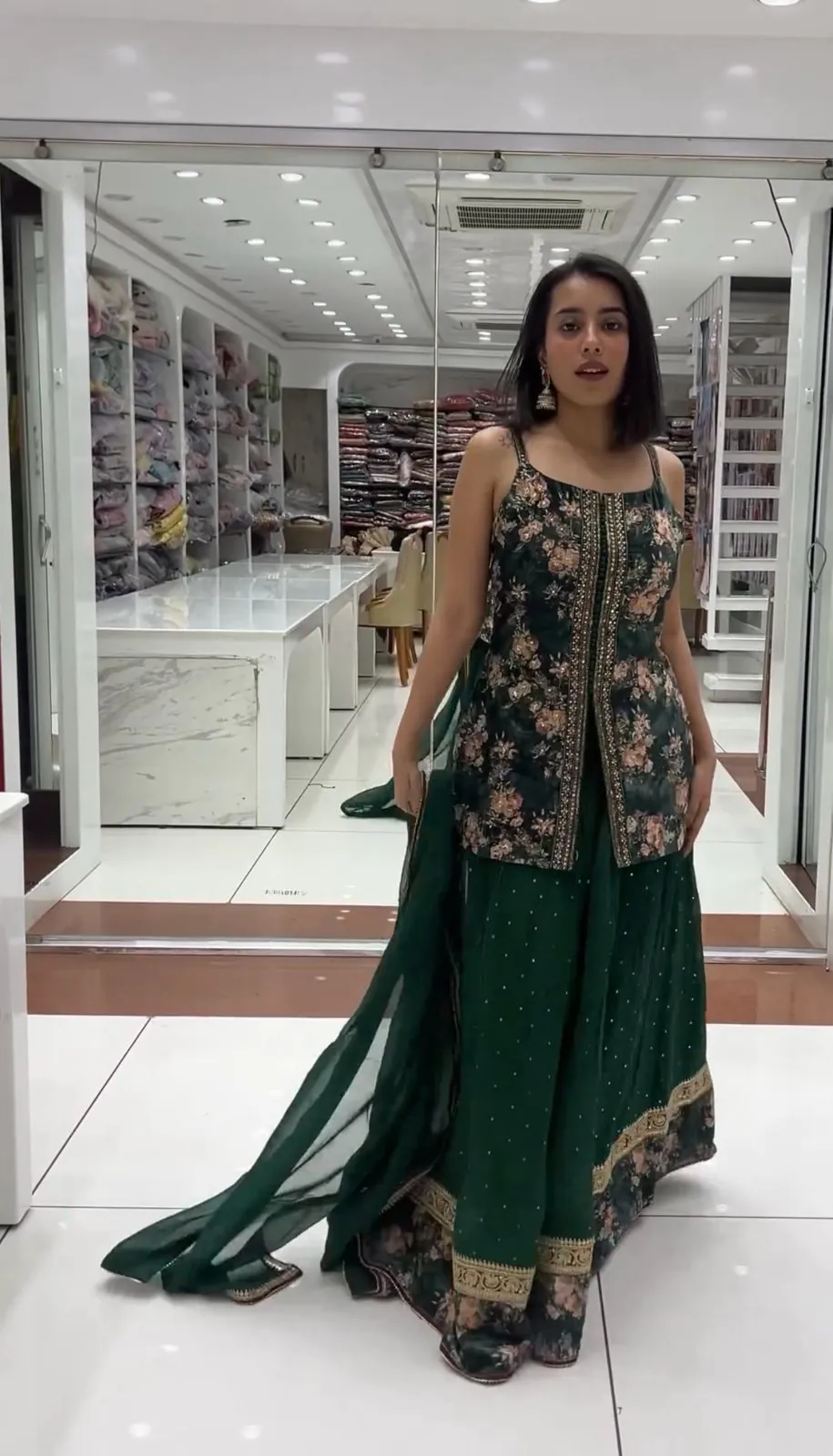 RTC 6466 Green Color Foix Georgette Rivet Moti Digital Printed Lehenga Choli Wedding, Party, Festive, Events Etc.   Expected Delivery 4-6 Working Days @2049/- | Lehenga, Bollywood Lehenga, Creative Lehenga, Designer Lehenga, Embroidered Lehenga, Party Wear Lehenga