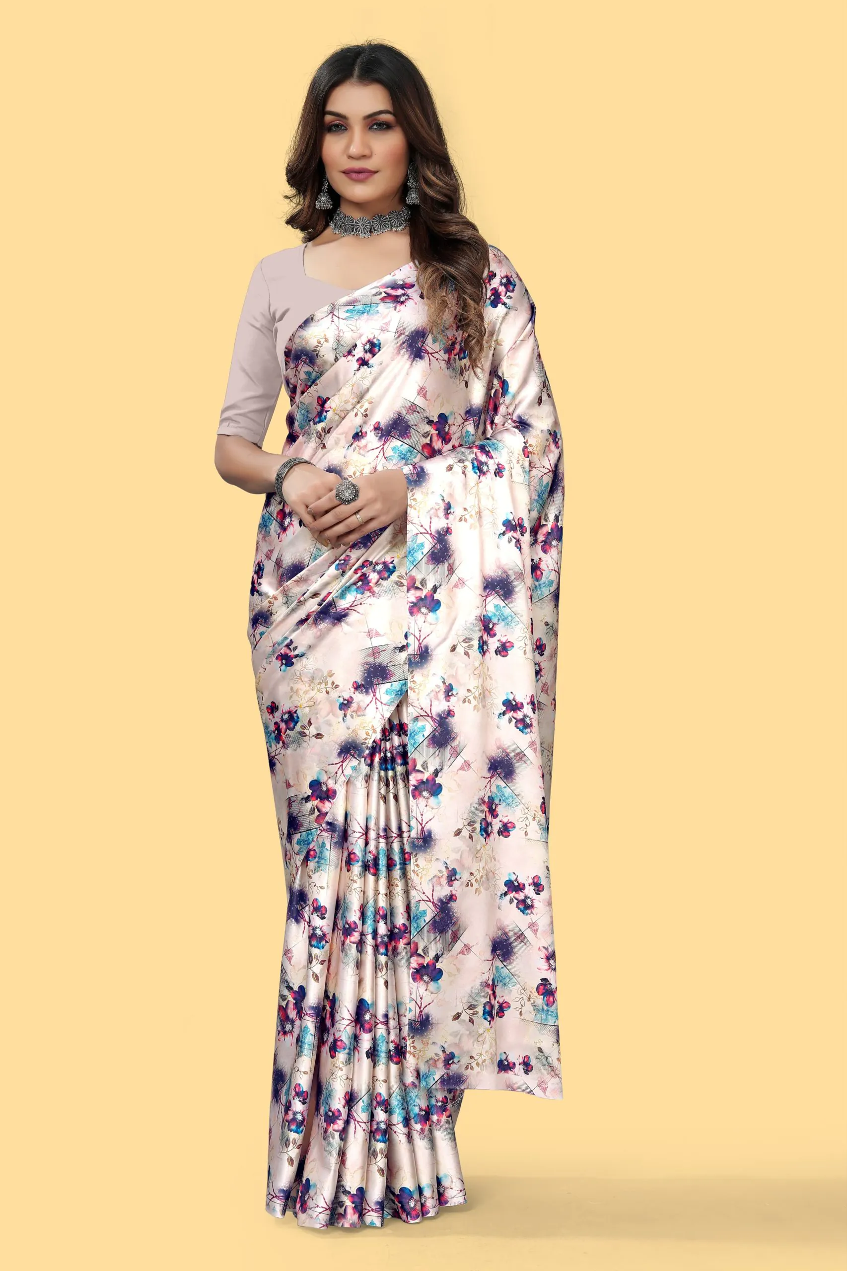 Veechis 4D Purple Color Heavy Devsena Soft Silk Beautiful Digital Printed Saree Casual, Party Festive, Events. Expected Delivery 4-6 Working Days @1499 | Designer Sarees, Sarees, Bollywood Sarees, Creative Sarees, Embroidered Sarees, Modern Digital sarees, Party Wear Sarees
