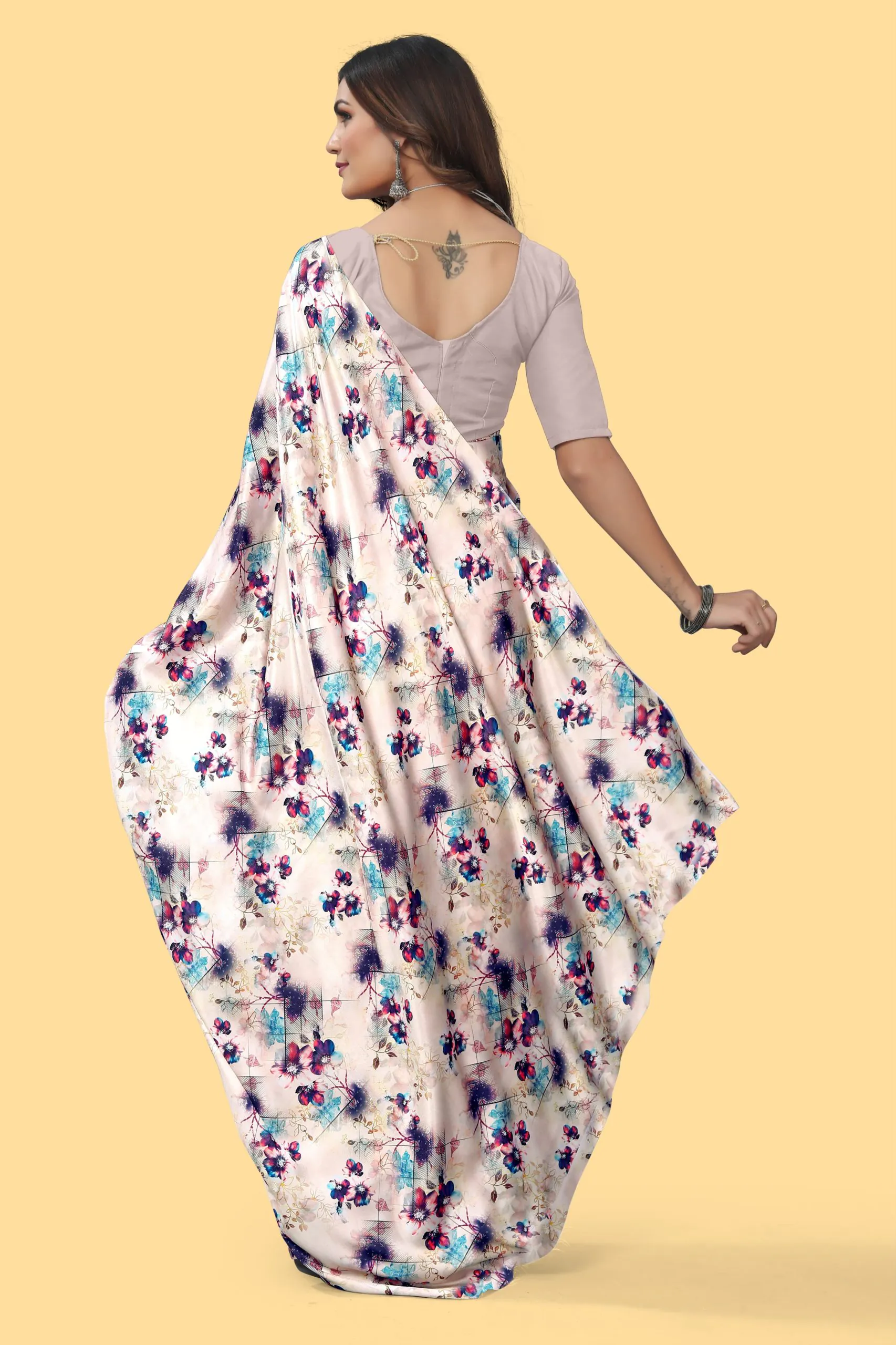 Veechis 4D Purple Color Heavy Devsena Soft Silk Beautiful Digital Printed Saree Casual, Party Festive, Events. Expected Delivery 4-6 Working Days @1499 | Designer Sarees, Sarees, Bollywood Sarees, Creative Sarees, Embroidered Sarees, Modern Digital sarees, Party Wear Sarees