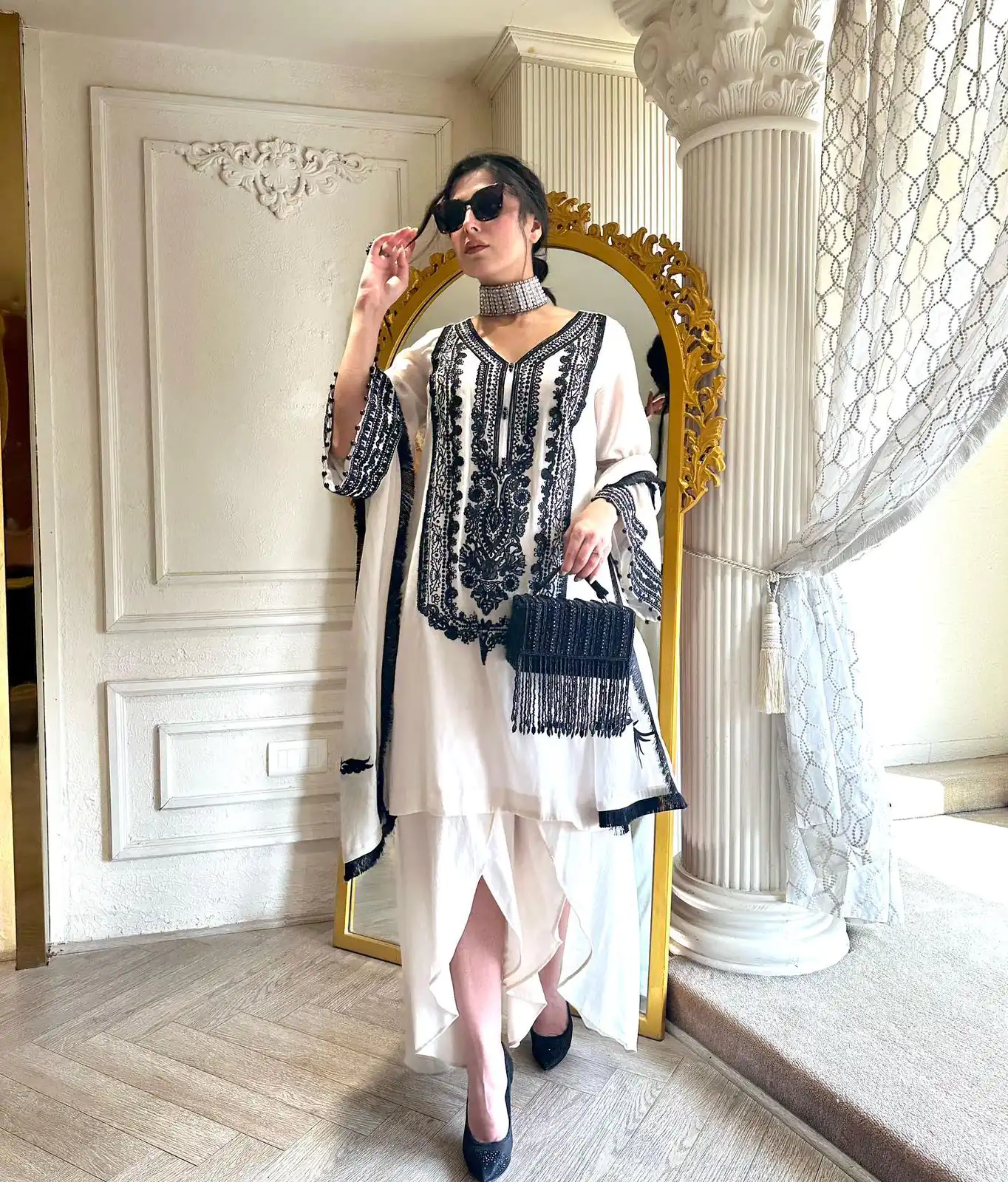 KD 1437 White Color Faux Georgette Thread Work Salwar Suit Casual, Party, Festive, Events Wedding Etc.  Expected Delivery 4-6 Working Days @1899/- Only | Salwar suit, Casual Suits, Creative suits, Designer Suits, Palazzo Suits, Party Wear Suits, Straight Suits