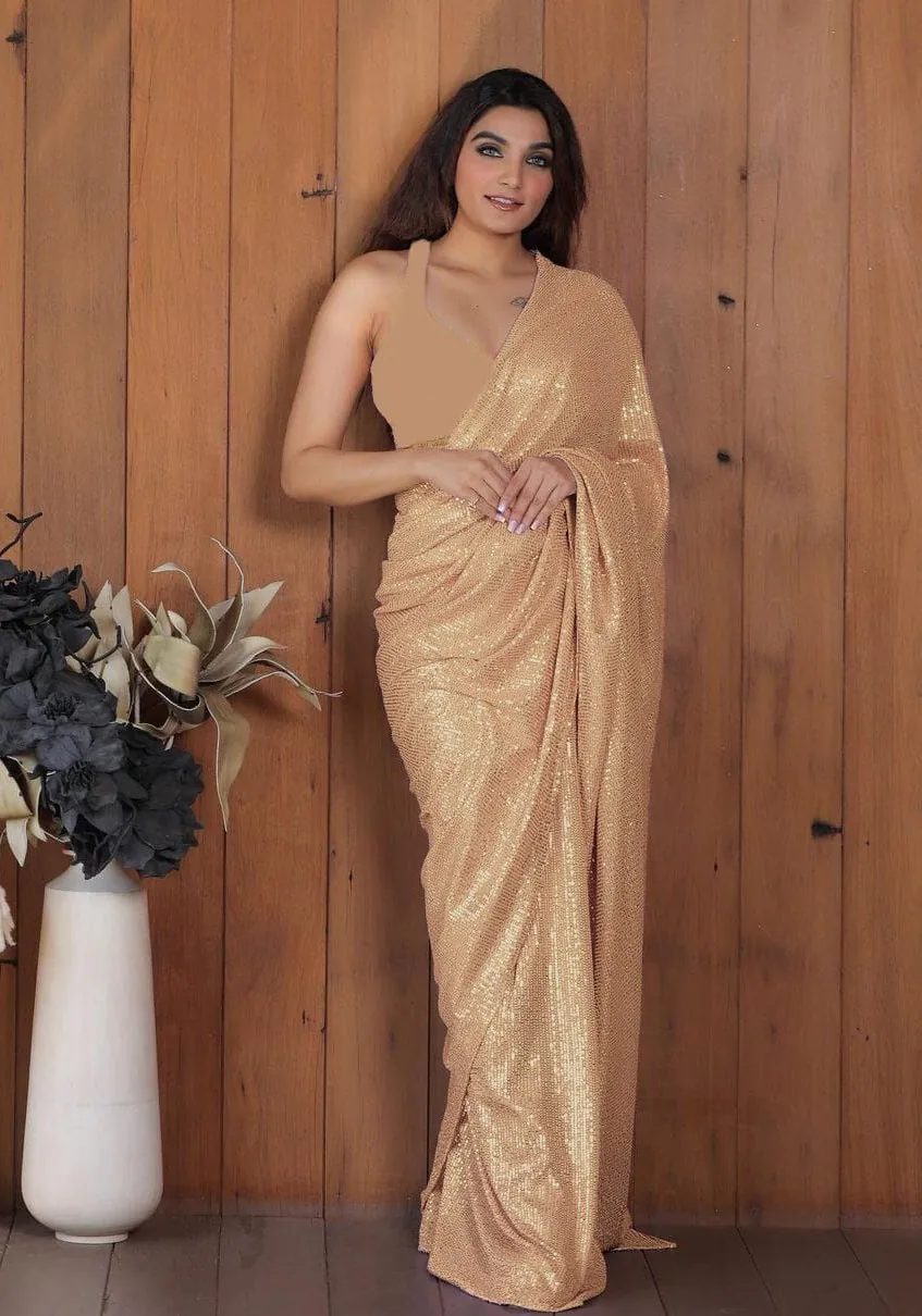 DF Sequins Rani Chiku Georgette Double Run Embroidery Saree Casual, Party Wear, Events, Festivals Wear Expected Delivery 4-6 Working Days 1750 /- | Designer Sarees, Sarees, Bollywood Sarees, Creative Sarees, Embroidered Sarees, Ethnic Saree, Modern Digital sarees, Party Wear Sarees