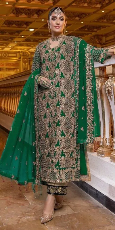 FC 119 Green Georgette Coding Sequence Embroidery With Stone Work Kurti Wedding, Party, Festive, Events Etc. Expected Delivery 4-6 Working Days  @2099 | Kurti, Bollywood Kurti, Creative Kurtis, Designer Kurti, Party Wear Kurti, Selfie Kurti