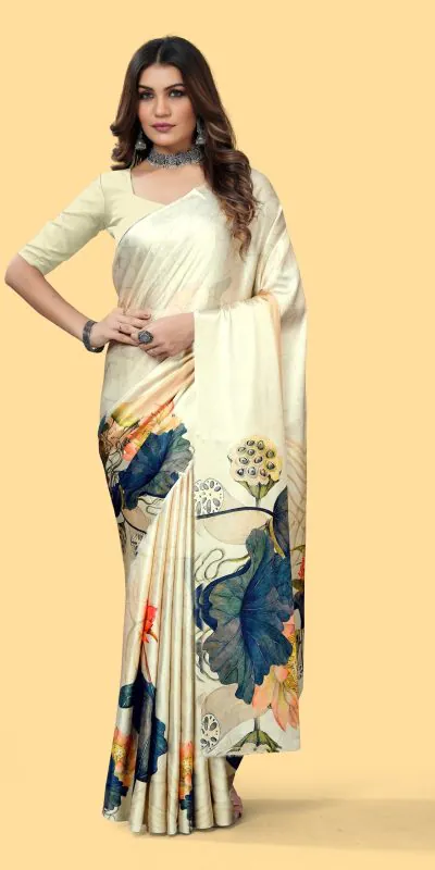 Veechis 108 Light Yellow Heavy Devsena Soft Silk Beautiful Digital Printed Saree Casual, Party Festive, Events. Expected Delivery 4-6 Working Days @1599 | Designer Sarees, Sarees, Bollywood Sarees, Creative Sarees, Embroidered Sarees, Modern Digital sarees, Party Wear Sarees