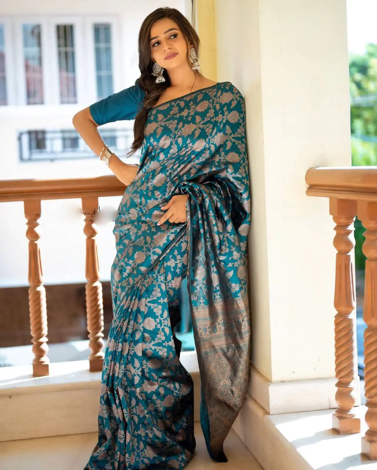 DDH RIYA Peacock Blue Color Soft Lichi Silk Ordinary Design Saree Events Casual, Wedding, Festive, Events Etc. Expected Delivery  4-6 Working Days @1499/- | Designer Sarees, Sarees, Bollywood Sarees, Creative Sarees, Embroidered Sarees, Ethnic Saree, Modern Digital sarees, Party Wear Sarees