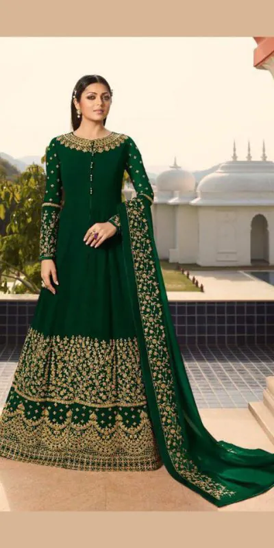 LT NITYA 3803 Stone Green Color Georgette With Cording Work Sharara Suit Wedding, Festive, Party Events Etc. Expected Delivery 4-6 Working Days @1949/- | Jump Suits, Salwar suit, Casual Suits, Creative suits, Designer Suits, Palazzo Suits, Party Wear Suits, Patiala Suits, Straight Suits