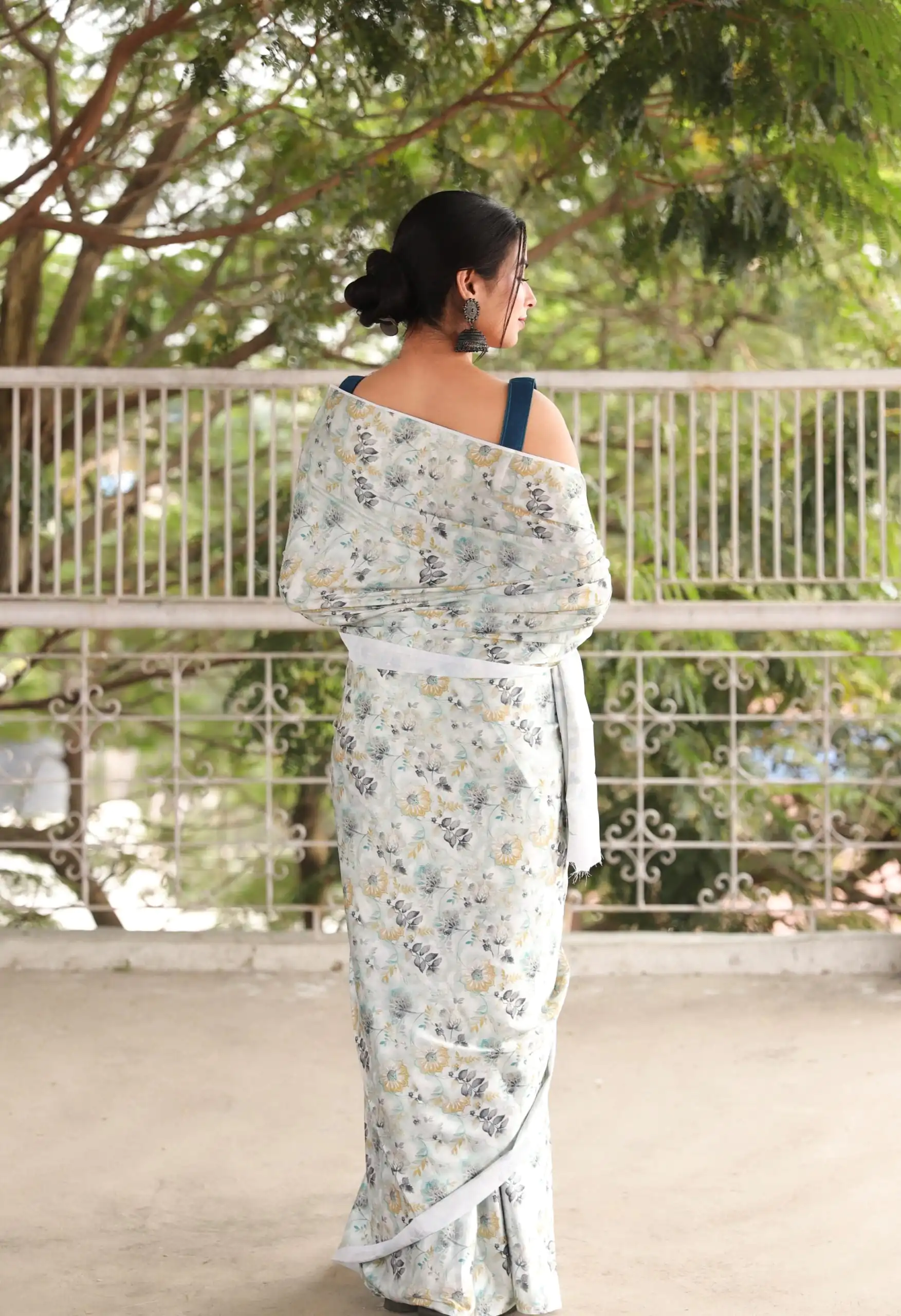 RM102  Light Grey Color Heavy Devsena Soft Silk Digital Printed Saree Casual, Party Wear, Wedding, Events Etc Delivery Expected.4-6 Working Days 1499/- | Designer Sarees, Sarees, Bollywood Sarees, Creative Sarees, Embroidered Sarees, Ethnic Saree, Modern Digital sarees, Party Wear Sarees