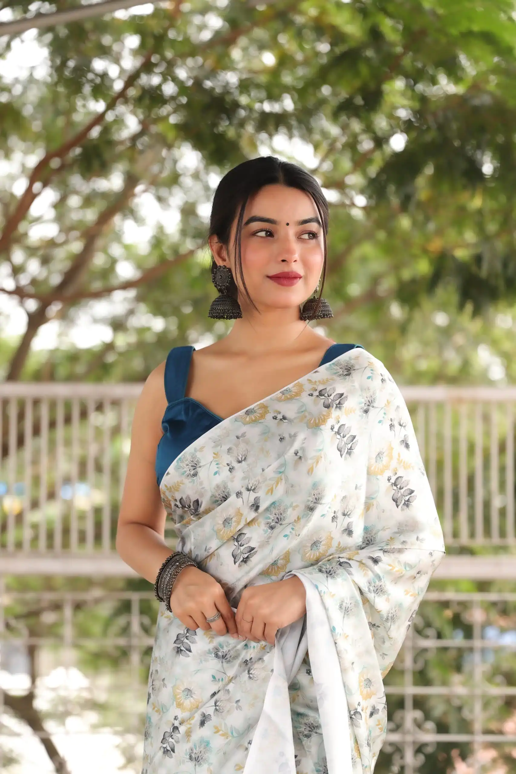 RM102  Light Grey Color Heavy Devsena Soft Silk Digital Printed Saree Casual, Party Wear, Wedding, Events Etc Delivery Expected.4-6 Working Days 1499/- | Designer Sarees, Sarees, Bollywood Sarees, Creative Sarees, Embroidered Sarees, Ethnic Saree, Modern Digital sarees, Party Wear Sarees