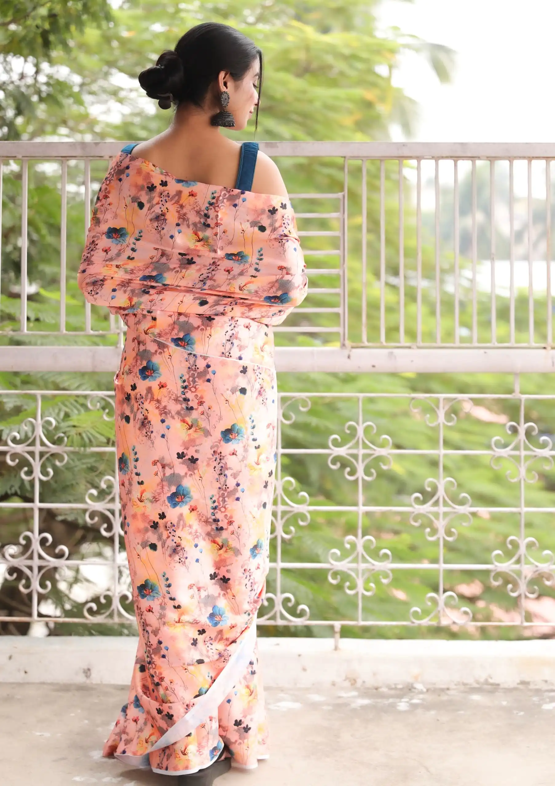 RM102 Orange Color Heavy Devsena Soft Silk Digital Printed Saree Casual, Party Wear, Wedding, Events Etc Delivery Expected.4-6 Working Days 1499/- | Designer Sarees, Sarees, Bollywood Sarees, Creative Sarees, Embroidered Sarees, Ethnic Saree, Modern Digital sarees, Party Wear Sarees