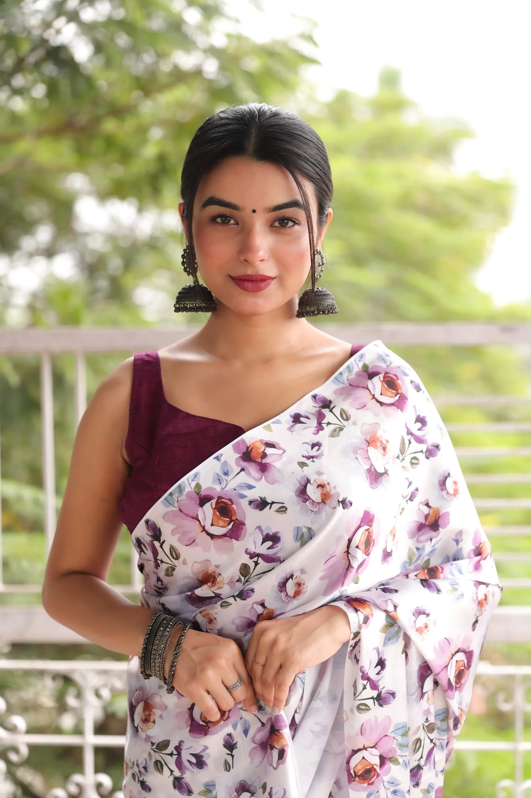 RM102  White Color Heavy Devsena Soft Silk Digital Printed Saree Casual, Party Wear, Wedding, Events Etc Delivery Expected.4-6 Working Days 1499/- | Designer Sarees, Sarees, Bollywood Sarees, Creative Sarees, Embroidered Sarees, Ethnic Saree, Modern Digital sarees, Party Wear Sarees