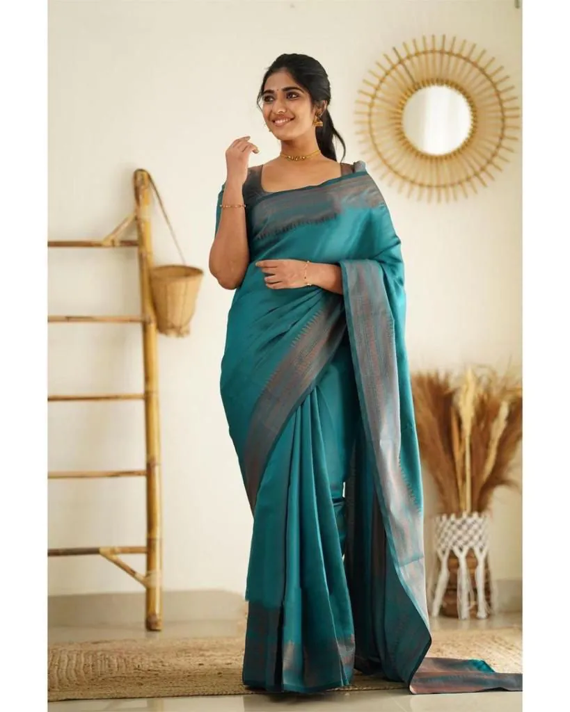 KP 4068 Peacock Blue Color Soft Lichi Silk Cloth Rich Pallu All Over Saree Events Casual, Wedding, Festive, Events Expected Delivery  4-6 Working Days @1349/ | Designer Sarees, Sarees, Bollywood Sarees, Creative Sarees, Embroidered Sarees, Ethnic Saree, Modern Digital sarees, Party Wear Sarees