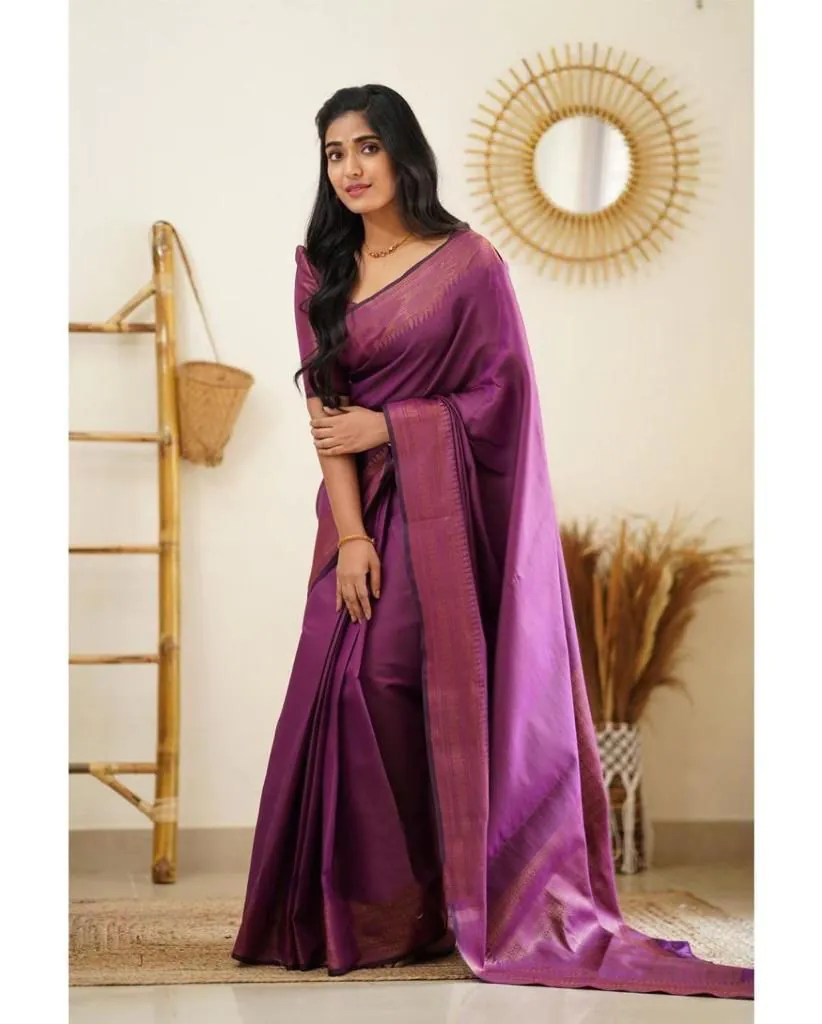 KP 4068 Purple Color Soft Lichi Silk Cloth Rich Pallu All Over Saree Events Casual, Wedding, Festive, Events Etc. Expected Delivery 4-6 Working Days @1349/- | Designer Sarees, Sarees, Bollywood Sarees, Creative Sarees, Embroidered Sarees, Ethnic Saree, Modern Digital sarees, Party Wear Sarees