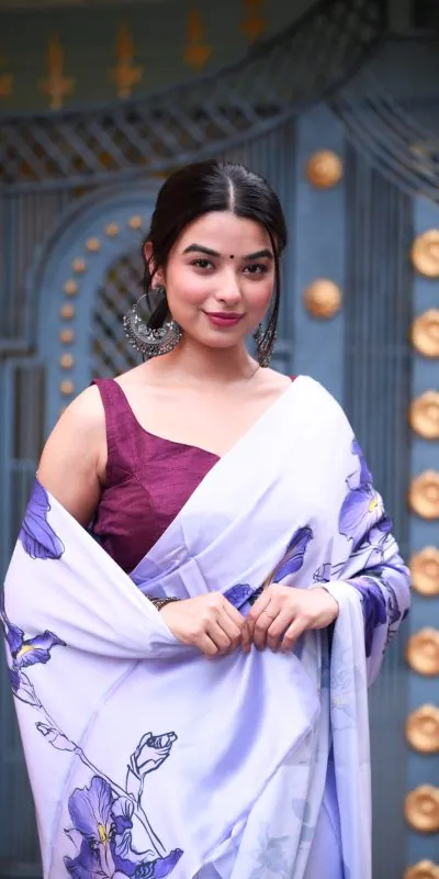 RM101 Light Blue Color Heavy Devsena Soft Silk Digital Printed Saree Casual, Party Wear, Wedding, Events Etc Delivery Expected.4-6 Working Days 1499/- | Designer Sarees, Sarees, Bollywood Sarees, Creative Sarees, Embroidered Sarees, Ethnic Saree, Modern Digital sarees, Party Wear Sarees