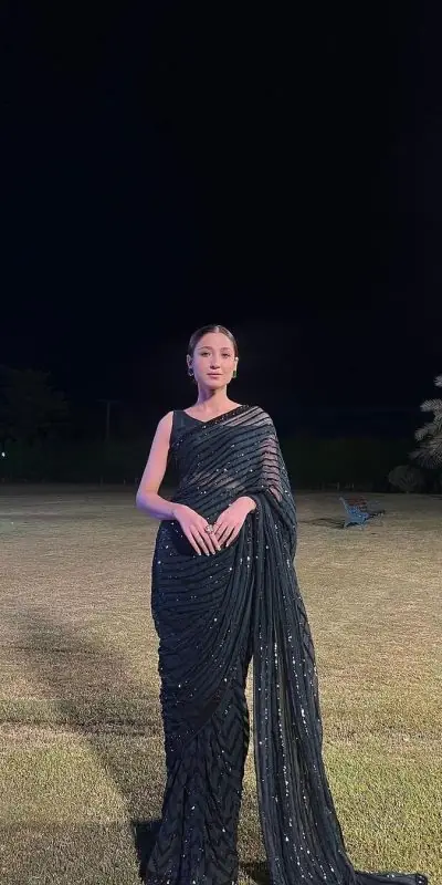 JR 601A Black Color Georgette Embroidery Sequence lace piping Work Saree Casual, Wedding, Festive, Events Etc. Expected Delivery  4-6 Working Days @1749/- | Designer Sarees, Sarees, Bollywood Sarees, Creative Sarees, Embroidered Sarees, Ethnic Saree, Modern Digital sarees, Party Wear Sarees