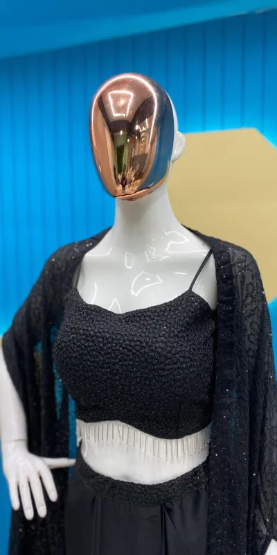  LG-1822 Black Color Rangoli Silk Heavy Sequence Threads Embroidery Salwar Suit Casual, Wedding, Festive, Events Expected Delivery 4-6 Working Days @2099/- | Jump Suits, Salwar suit, Casual Suits, Creative suits, Designer Suits, Palazzo Suits, Party Wear Suits, Patiala Suits, Straight Suits