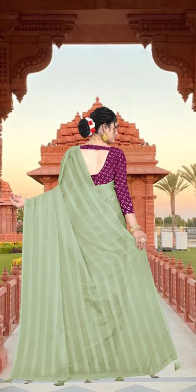 RS Green Color Georgette Chiffon Multiple Zari Pata Design Saree Casual, Party, Wedding, Festive, Events Etc.  Expected Delivery  4-6 Working Days @1599/- | Designer Sarees, Sarees, Bollywood Sarees, Creative Sarees, Embroidered Sarees, Ethnic Saree, Modern Digital sarees, Party Wear Sarees