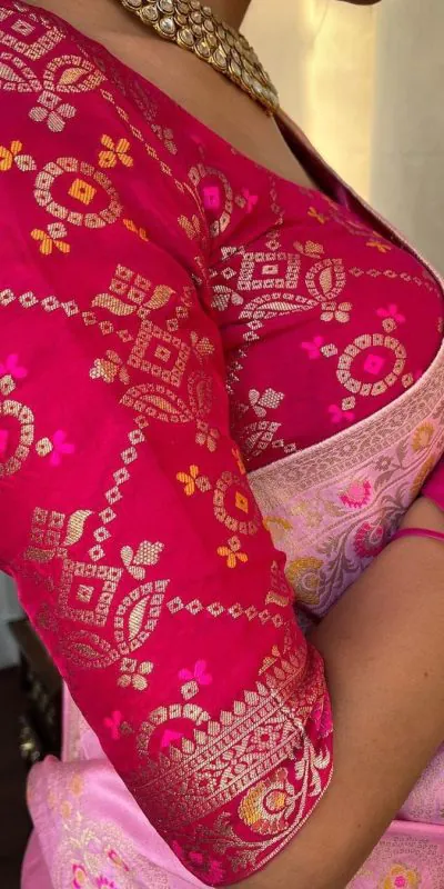 GK DOLA Pink Color Pure Soft Dola Silk Beautiful Rich Pallu Jacquard All Over Saree Events Casual Wedding Festive . Expected Delivery  4-6 Working Days @1899 | Designer Sarees, Sarees, Bollywood Sarees, Creative Sarees, Embroidered Sarees, Ethnic Saree, Modern Digital sarees, Party Wear Sarees