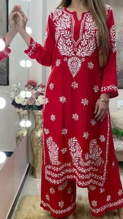 KD 1382 Red Heavy Rayon Chain-Stitch Sequence Salwar Suit Casual, Party, Wedding, Festive, Events Etc. Expected Delivery 4-6 Working Days @1699/- | Salwar suit, Casual Suits, Creative suits, Designer Suits, Palazzo Suits, Party Wear Suits, Patiala Suits, Straight Suits