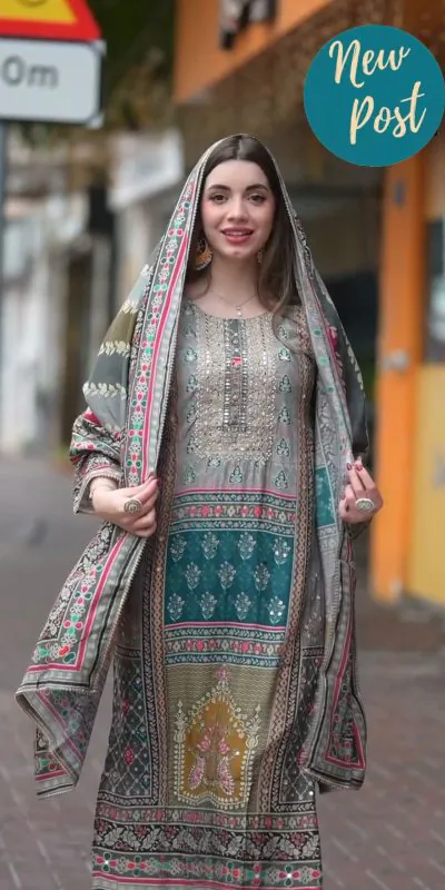 LG-1834 Grey Color Maslin Embroidery Printed Mirror Salwar Suit Casual, Wedding, Festive, Events Expected Delivery 4-6 Working Days @1899/- | Jump Suits, Salwar suit, Casual Suits, Creative suits, Designer Suits, Palazzo Suits, Party Wear Suits, Patiala Suits, Straight Suits